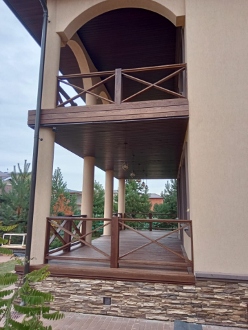 Строительство террасы под ключ